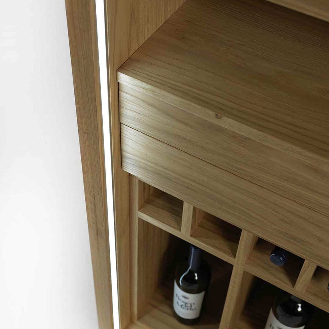 Wine Cabinet CAMBUSA WINE SMALL by Giuliano Cappelletti for Riva 1920