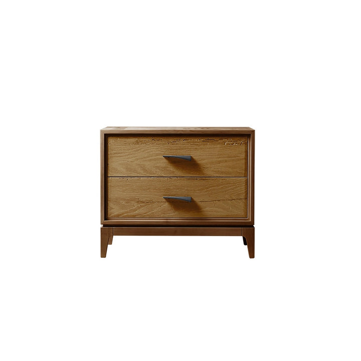 Walnut Wood Bedside Table VELO by Dale Italia