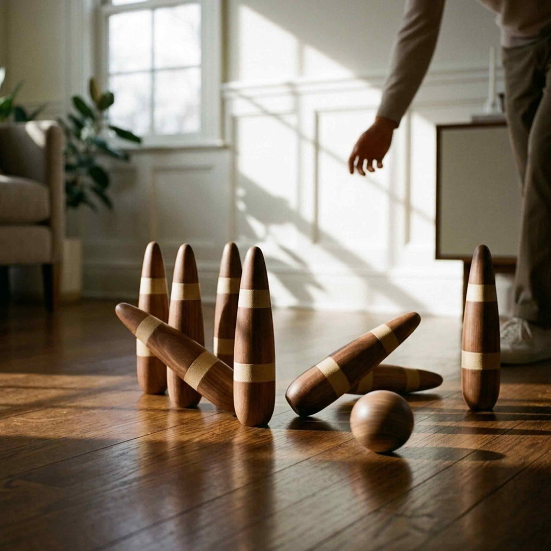 木製保齡球遊戲套裝 BOWLING SET by Pinetti
