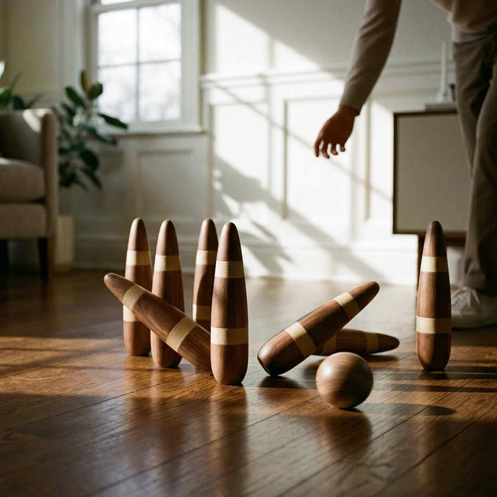 木製保齡球遊戲套裝 BOWLING SET by Pinetti