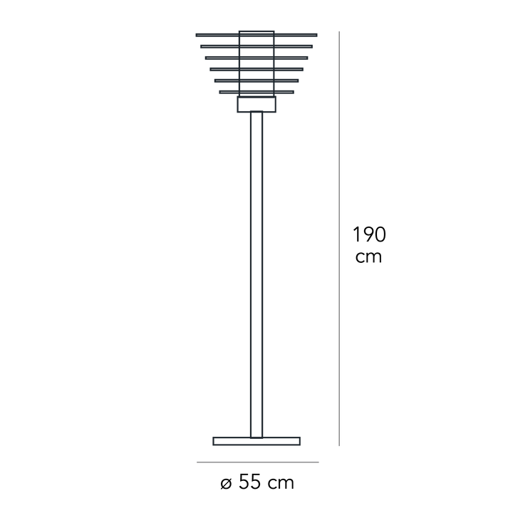 Floor Lamp 0024 Large by Gio Ponti for FontanaArte 03