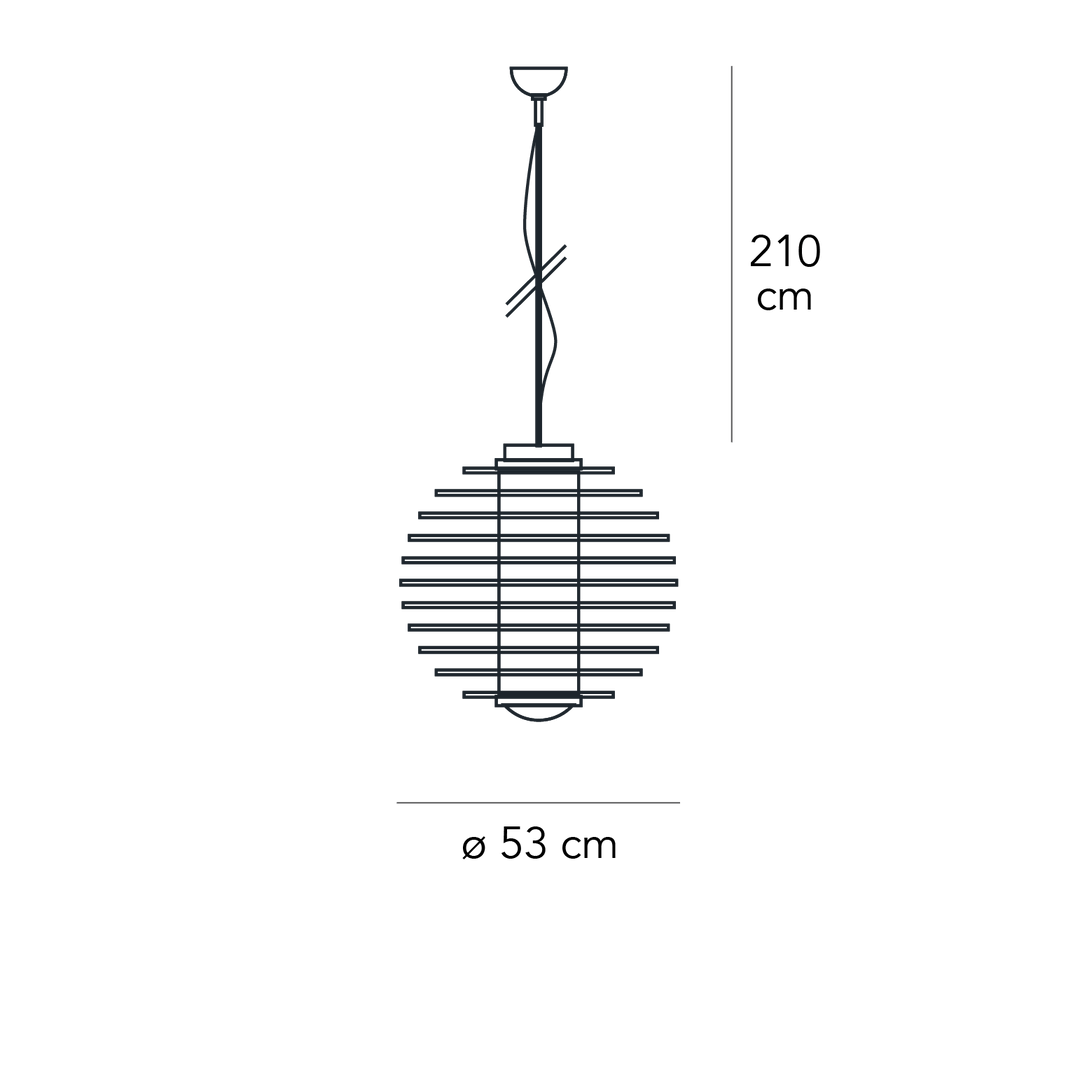 Suspension Lamp 0024 Medium by Gio Ponti for FontanaArte 05