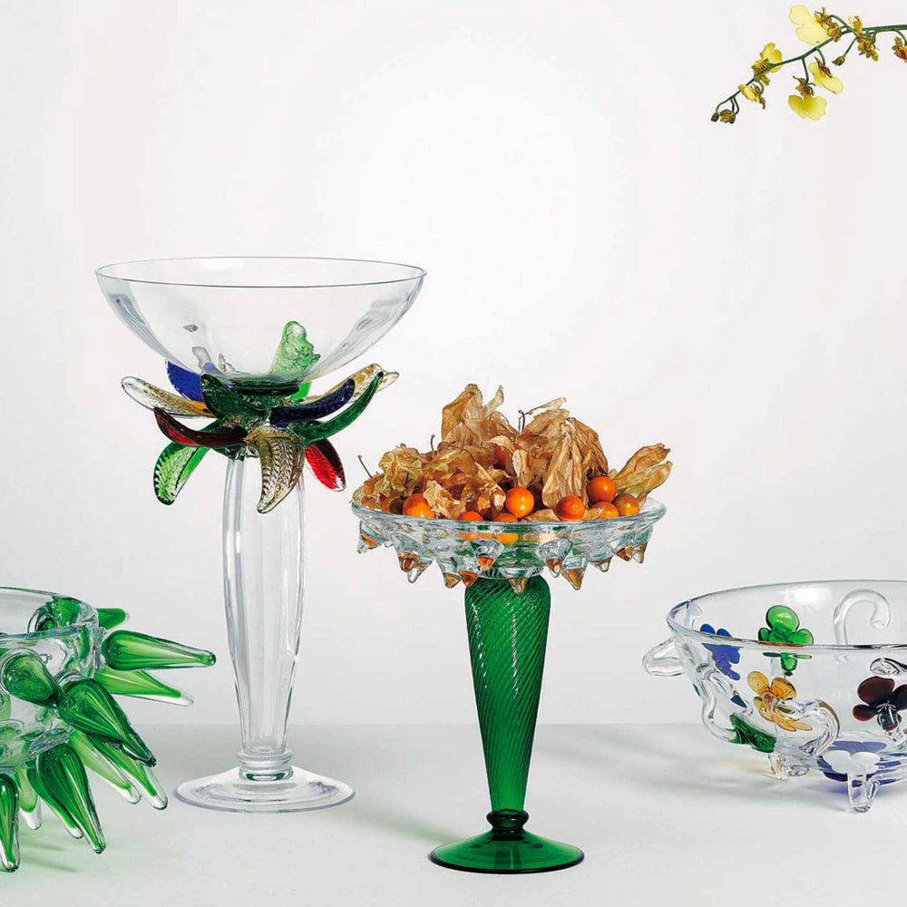 Blown Glass Cake Stand TRISTANO by Borek Sipek for Driade 02