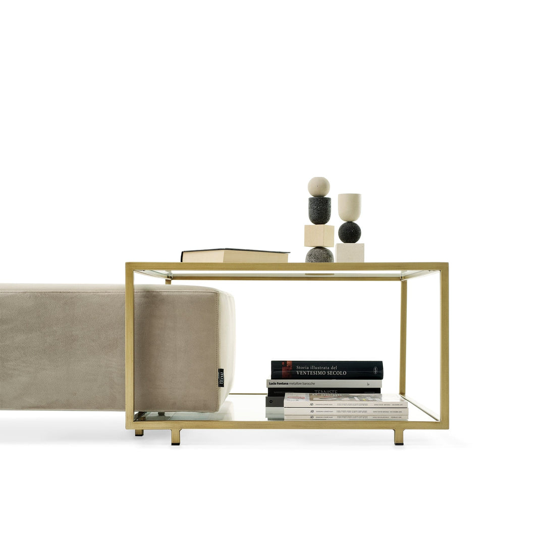 Rectangular Pouf ZOOM Bronze Structure by Uto Balmoral 02