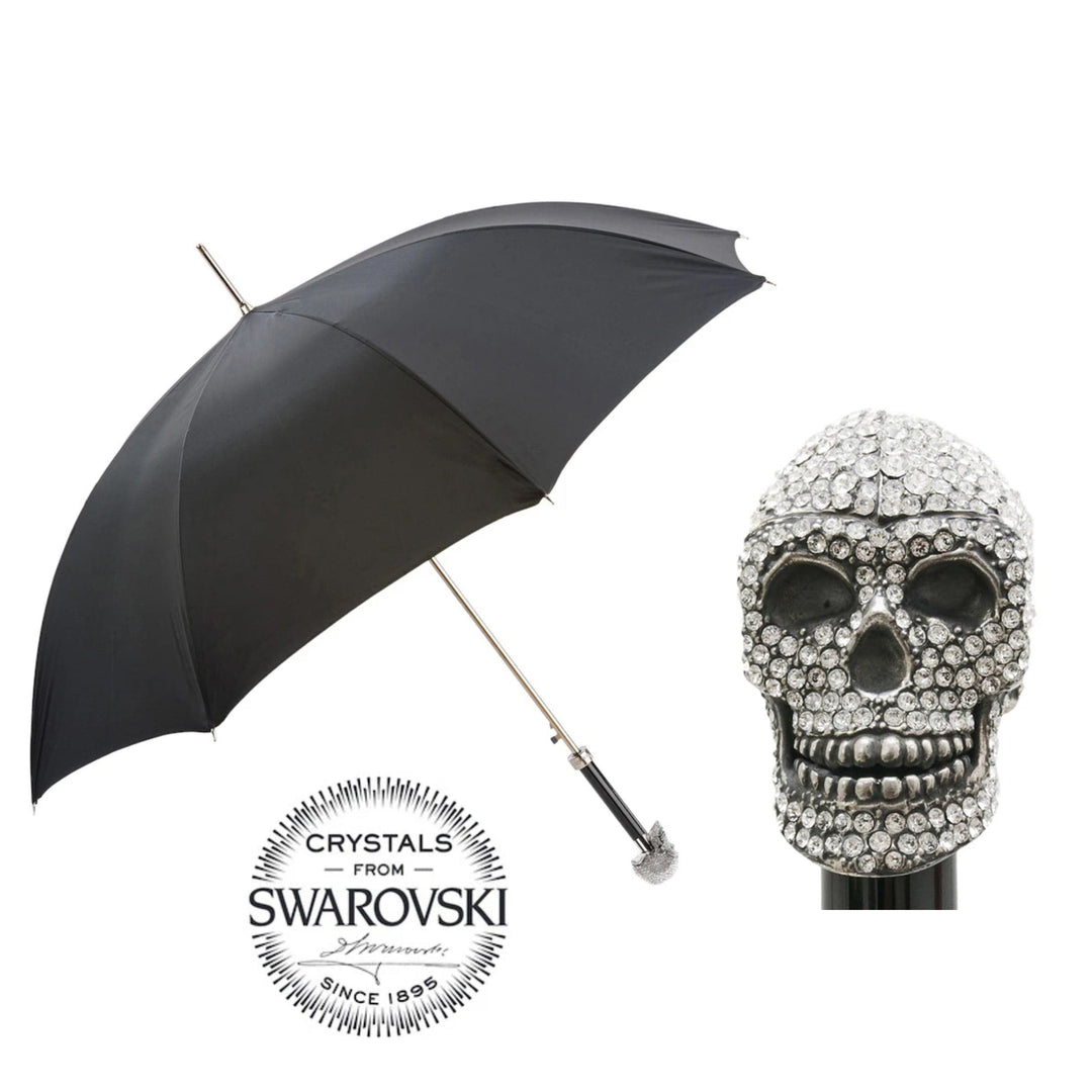 Umbrella SKULL with Swarovski® Crystal Handle 01