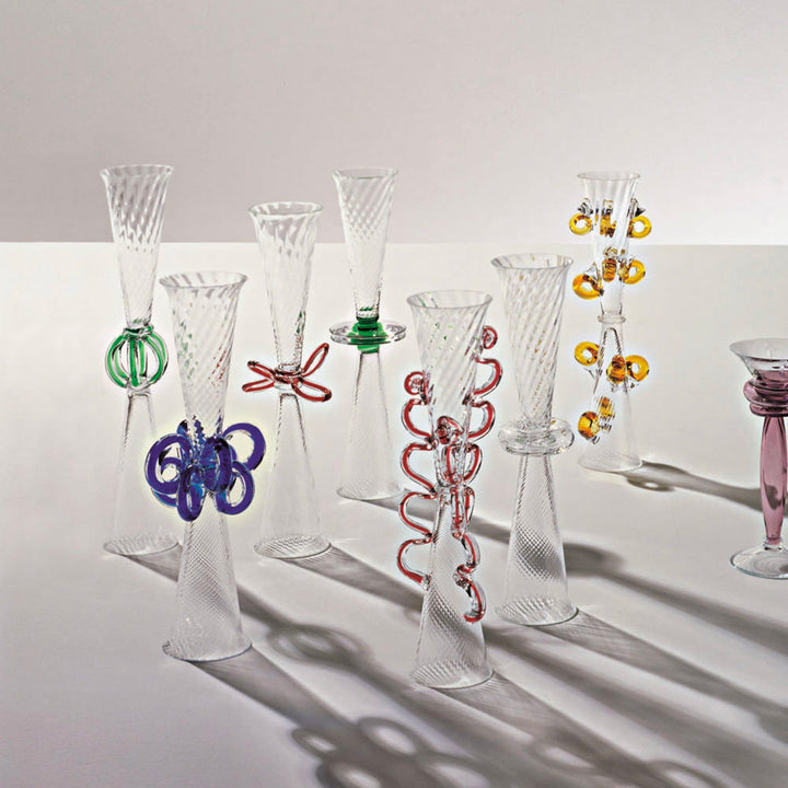 Blown Glass Collection Flute BAGATTI VALSECCHI by Borek Sipek for Driade 04
