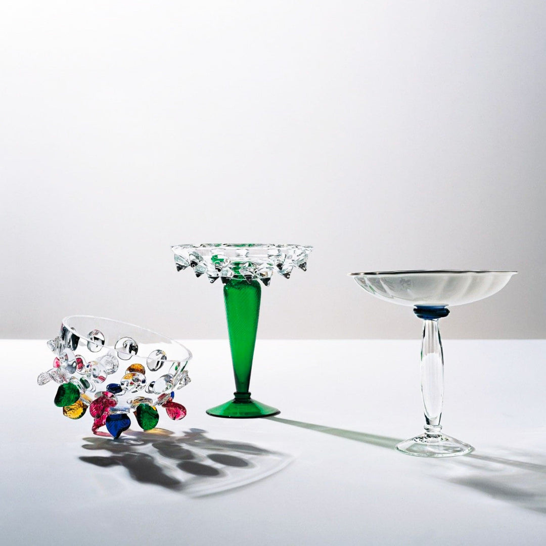 Blown Glass Cake Stand TRISTANO by Borek Sipek for Driade 03