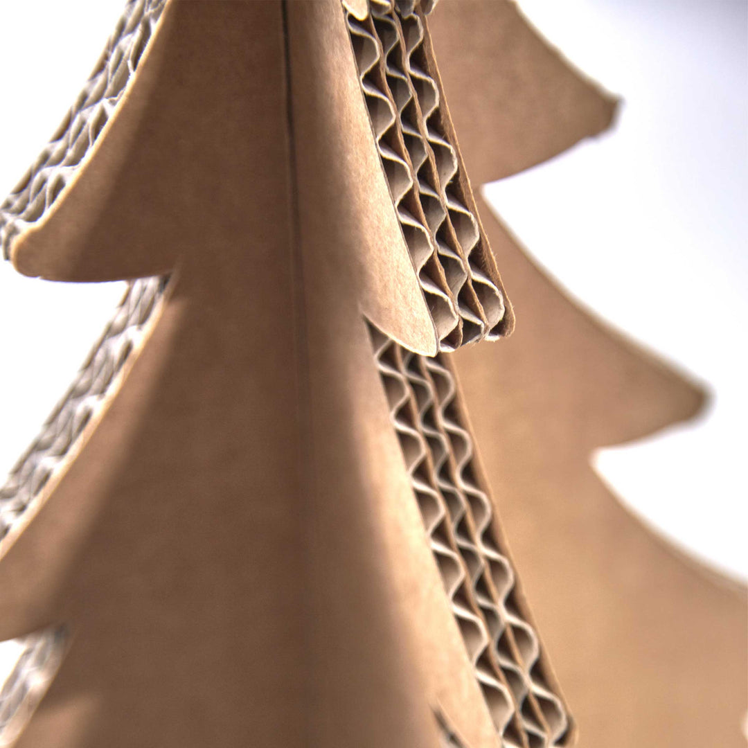 Sustainable 3D Cardboard Christmas Tree XMAS 45 05