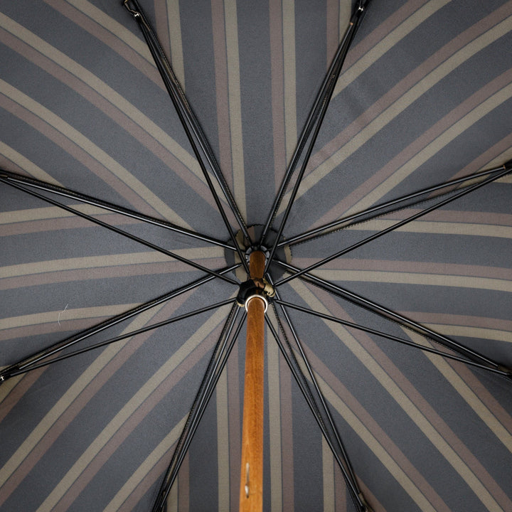 Umbrella GENTLEMAN with Leather Handle 06