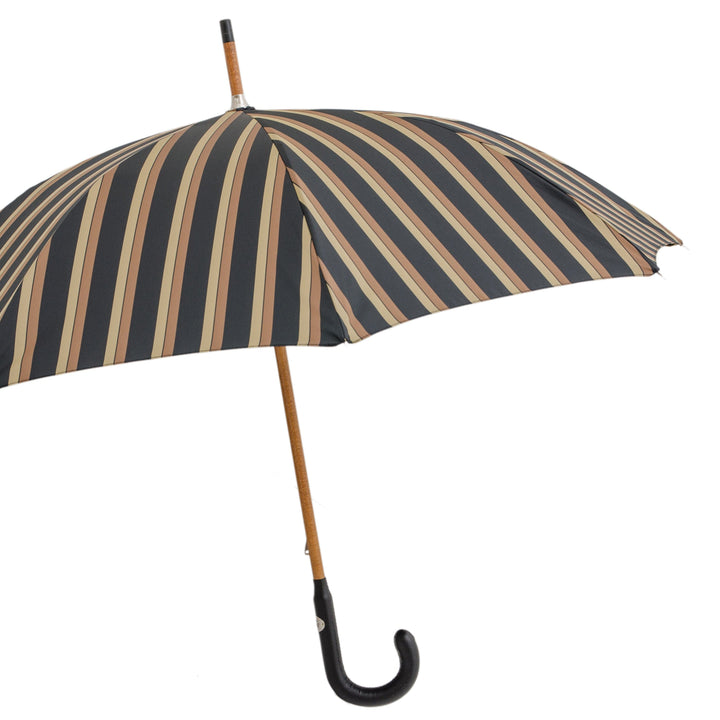 Umbrella GENTLEMAN with Leather Handle 08