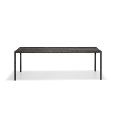 Carbonized Wood Table TENSE MATERIAL by Piergiorgio & Michele Cazzaniga for MDF Italia 01