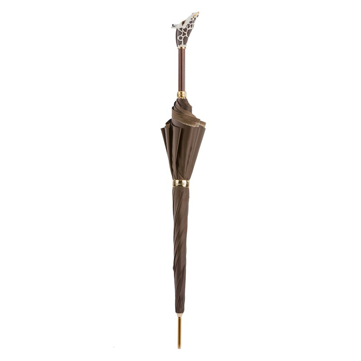 Umbrella LUX GIRAFFE with Enameled Brass Handle 02