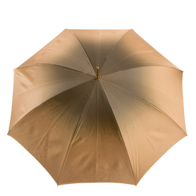 Umbrella LEOPARD Ivory with Jewelled Brass Handle 05