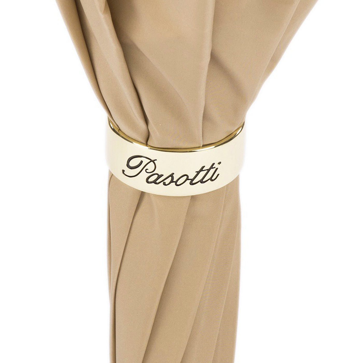 Umbrella CLASSIC BEIGE with Jewelled Handle 05
