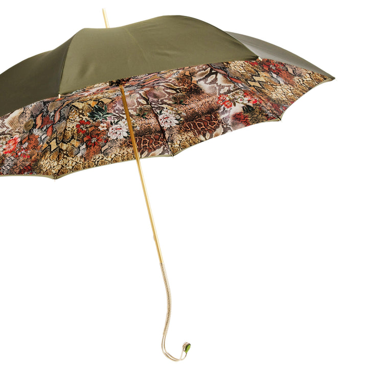Umbrella PHYTON with Jewelled Brass Handle 07