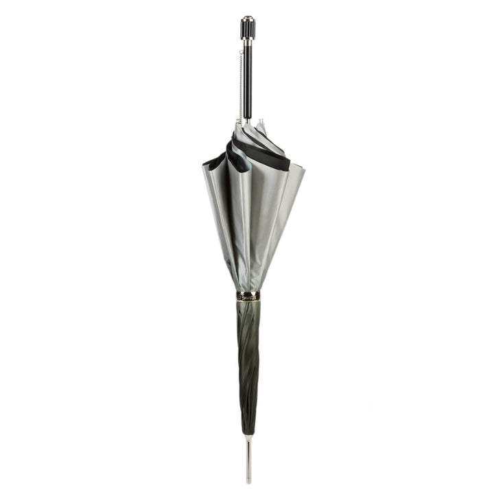 Umbrella DAHLIA Silver with Jewelled Acetate Handle 03