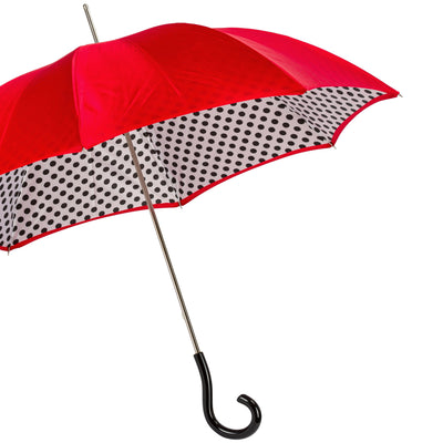 Umbrella POLKA DOTS with Swarovski® Crystal Handle 08