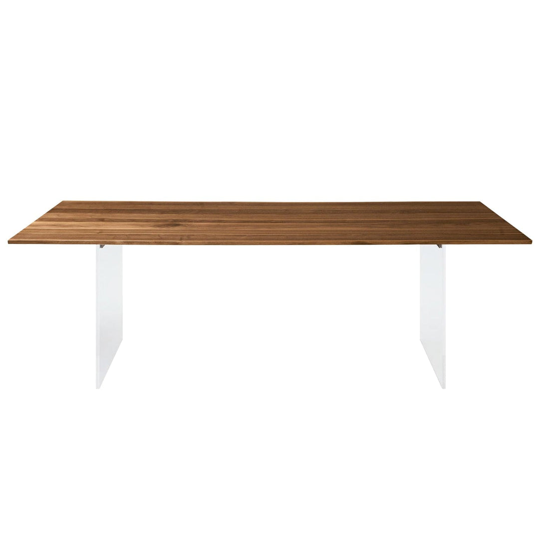 Table with Solid Walnut Wood Top SOSPESO 01