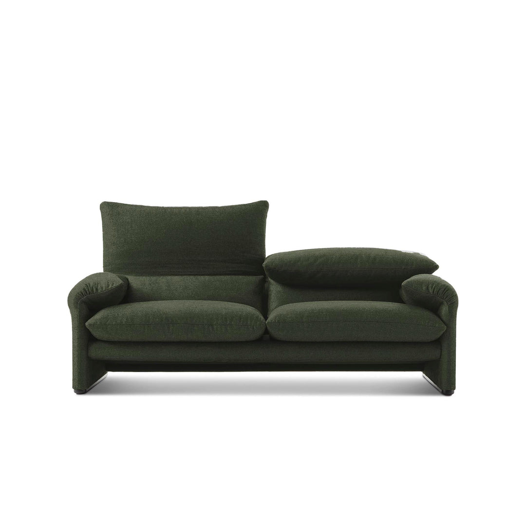 Fabric Two-Seater Sofa MARALUNGA MAXI, designed by Vico Magistretti for Cassina 03