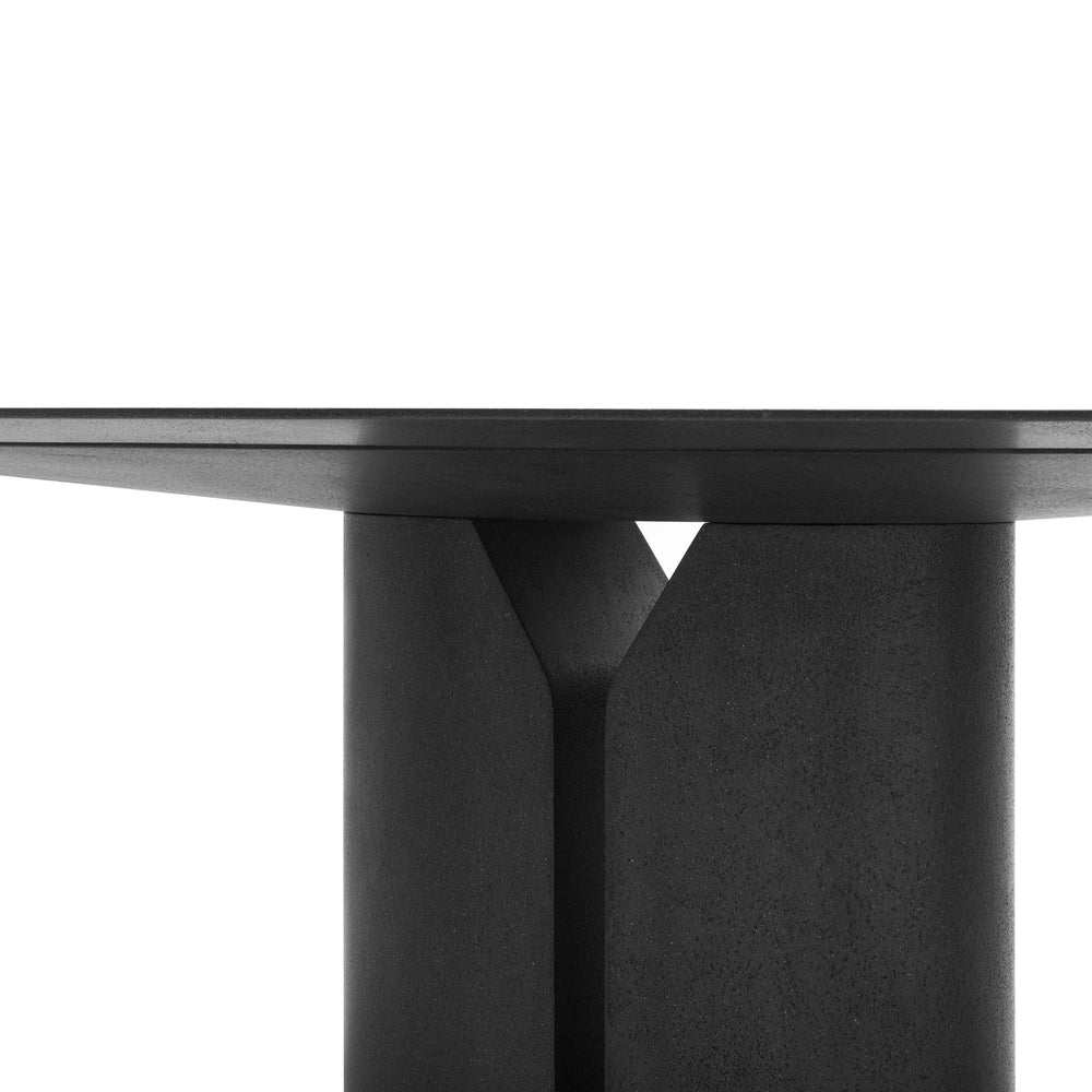 Oval Table NVL TABLE Black by Jean Nouvel Design for MDF Italia 02