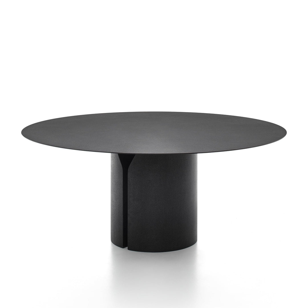 Round Table NVL TABLE Black by Jean Nouvel Design for MDF Italia 06
