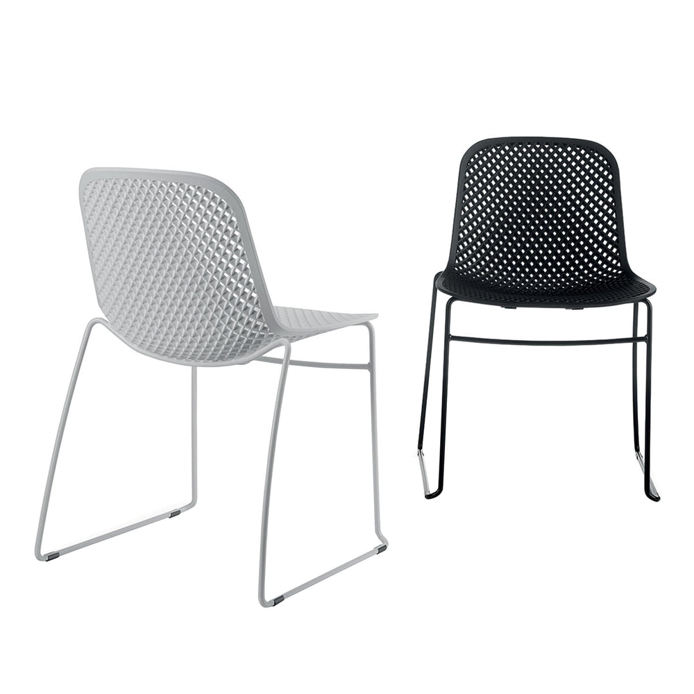 Chair I.S.I. White by Luigi Baroli 02