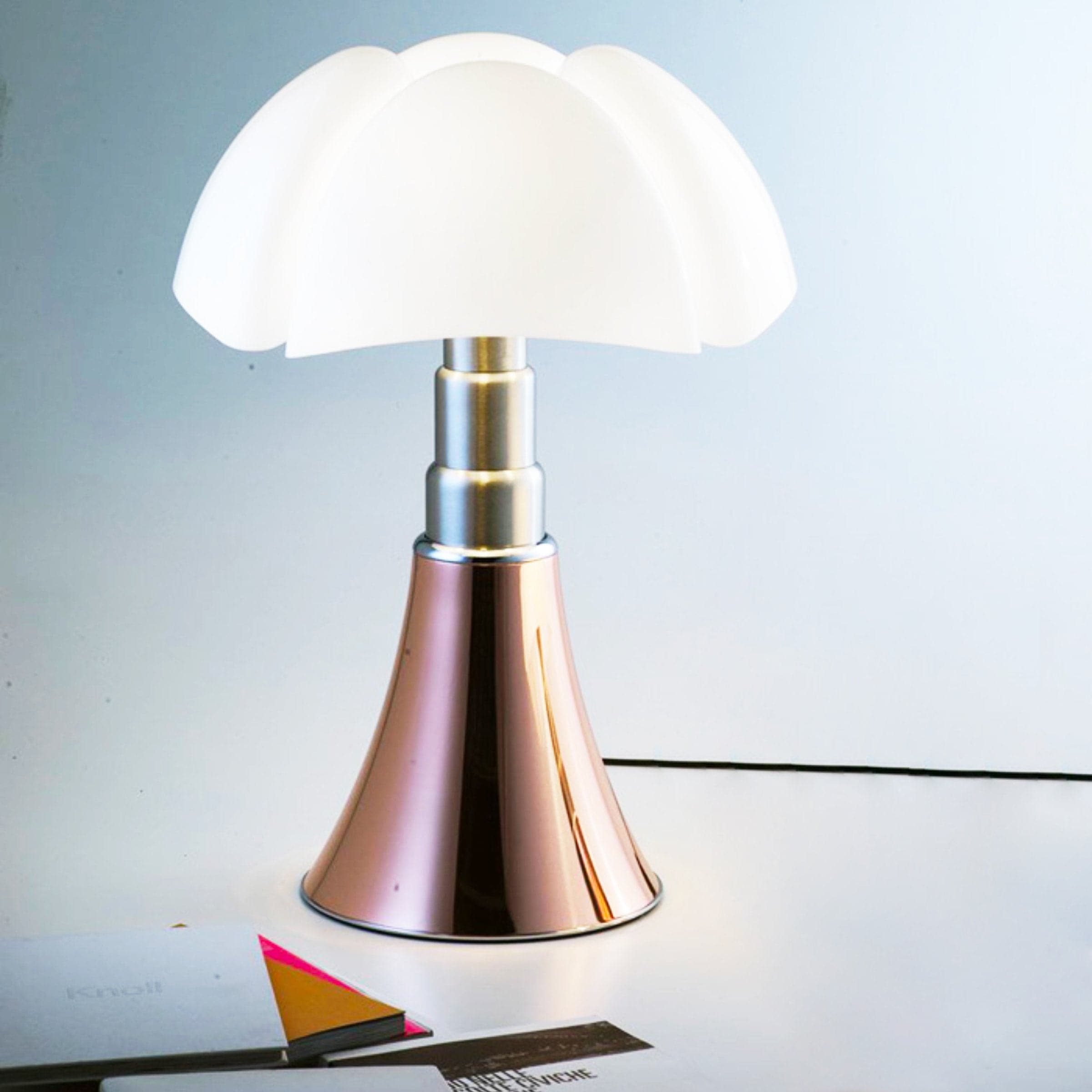 Table LED Lamp PIPISTRELLO MINI 35 cm by Gae Aulenti. Shop on
