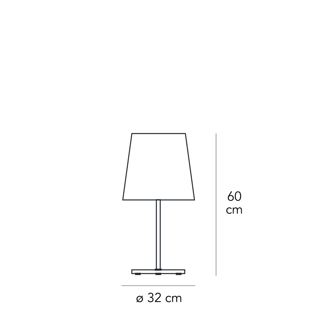 Table Lamp 3247TA Large by FontanaArte Design Lab 05