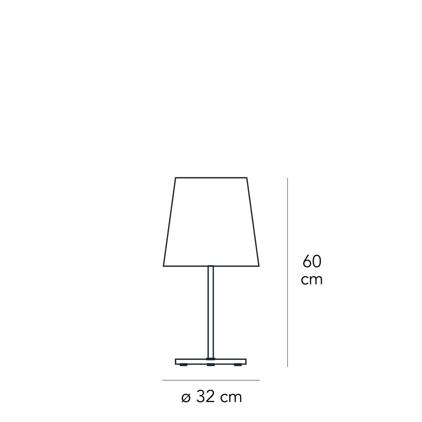 Table Lamp 3247TA Large by FontanaArte Design Lab 05