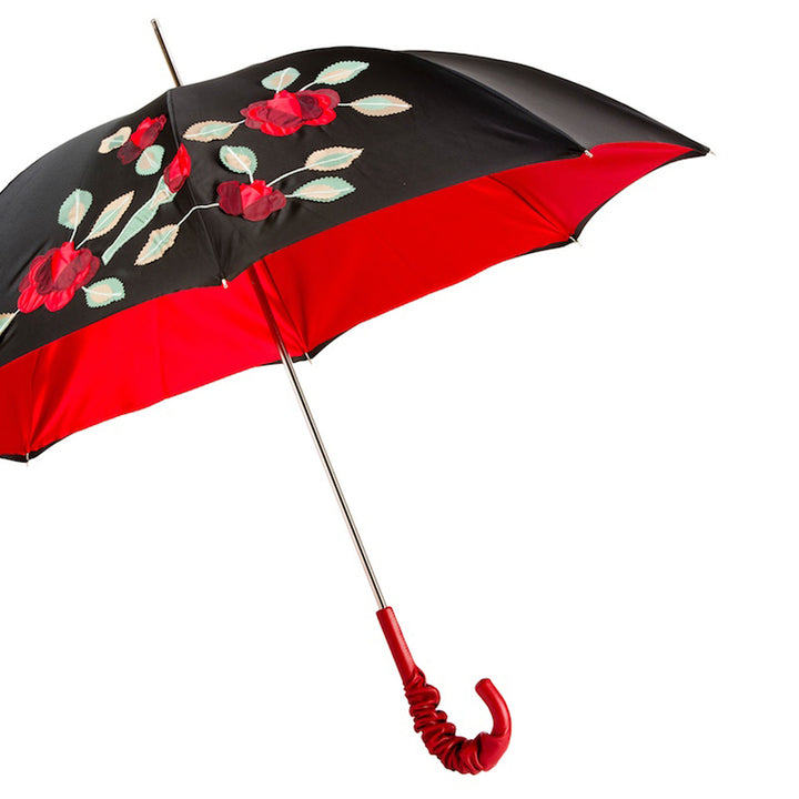 Umbrella SPANISH-FEEL with Leather Handle 08