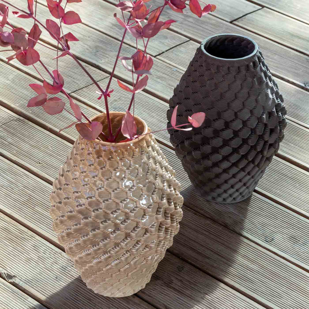3D Printed Vase ALMA by Mediterranea Design