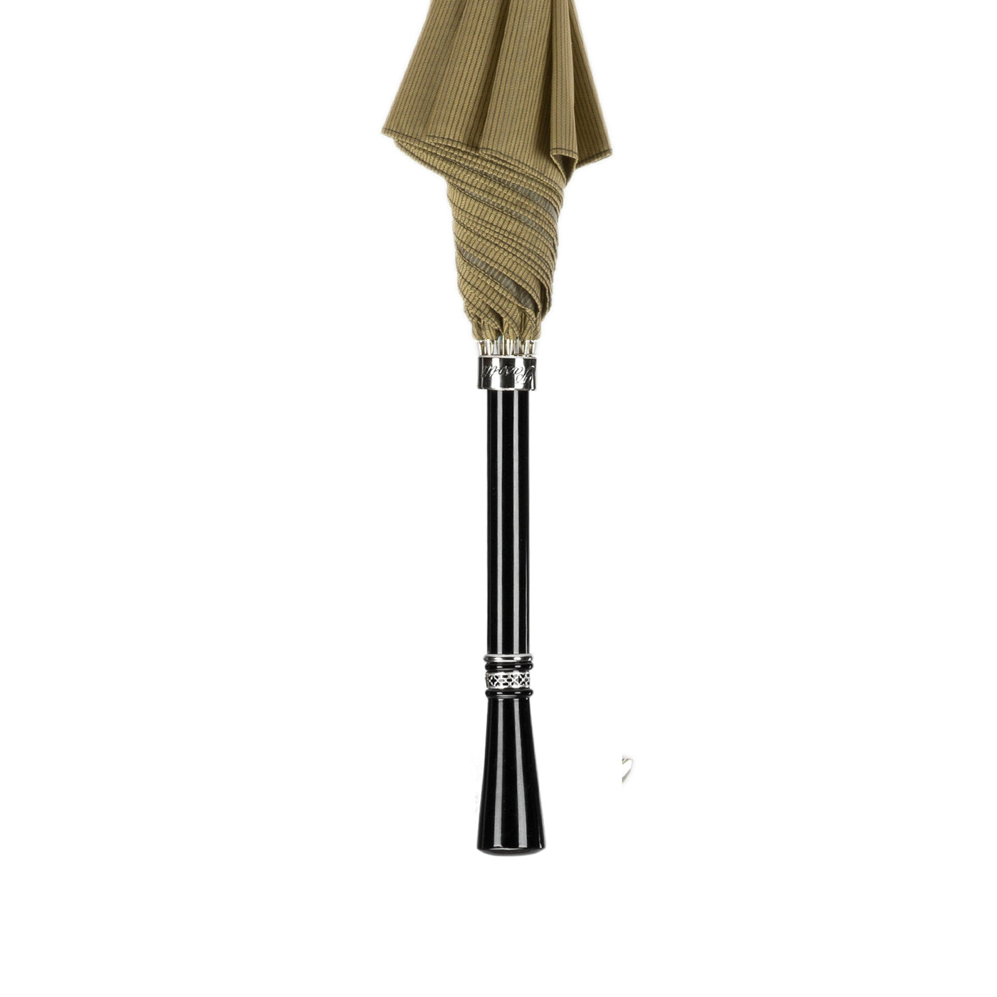 Umbrella BEIGE with Enameled Resin Handle 05