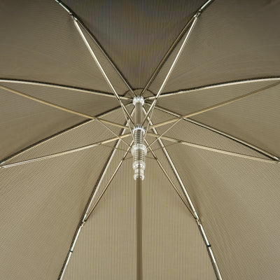 Umbrella BEIGE with Enameled Resin Handle 06