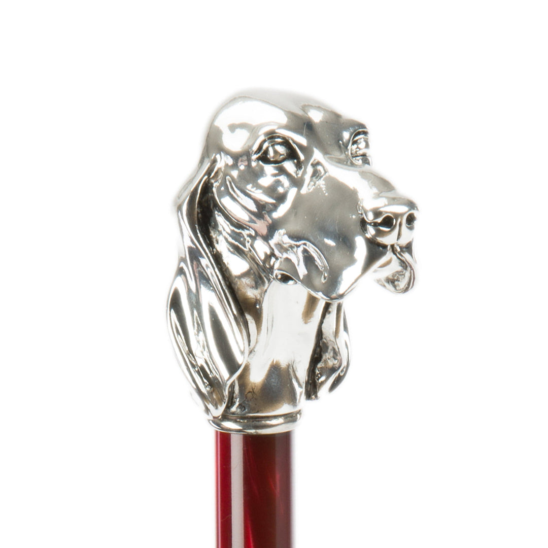 Umbrella SILVER HOUND with Silver-Plated Resin Handle 04