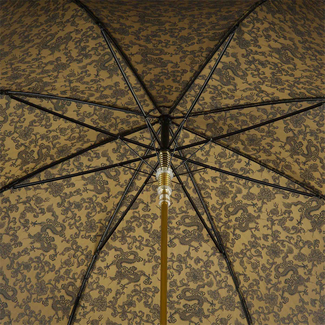 Umbrella GOLDEN DRAGON with Brass Handle 07