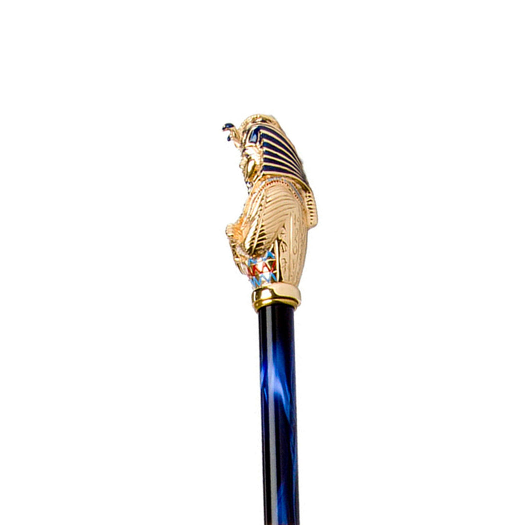 Umbrella TUTANKHAMON with Enameled Brass Handle 04