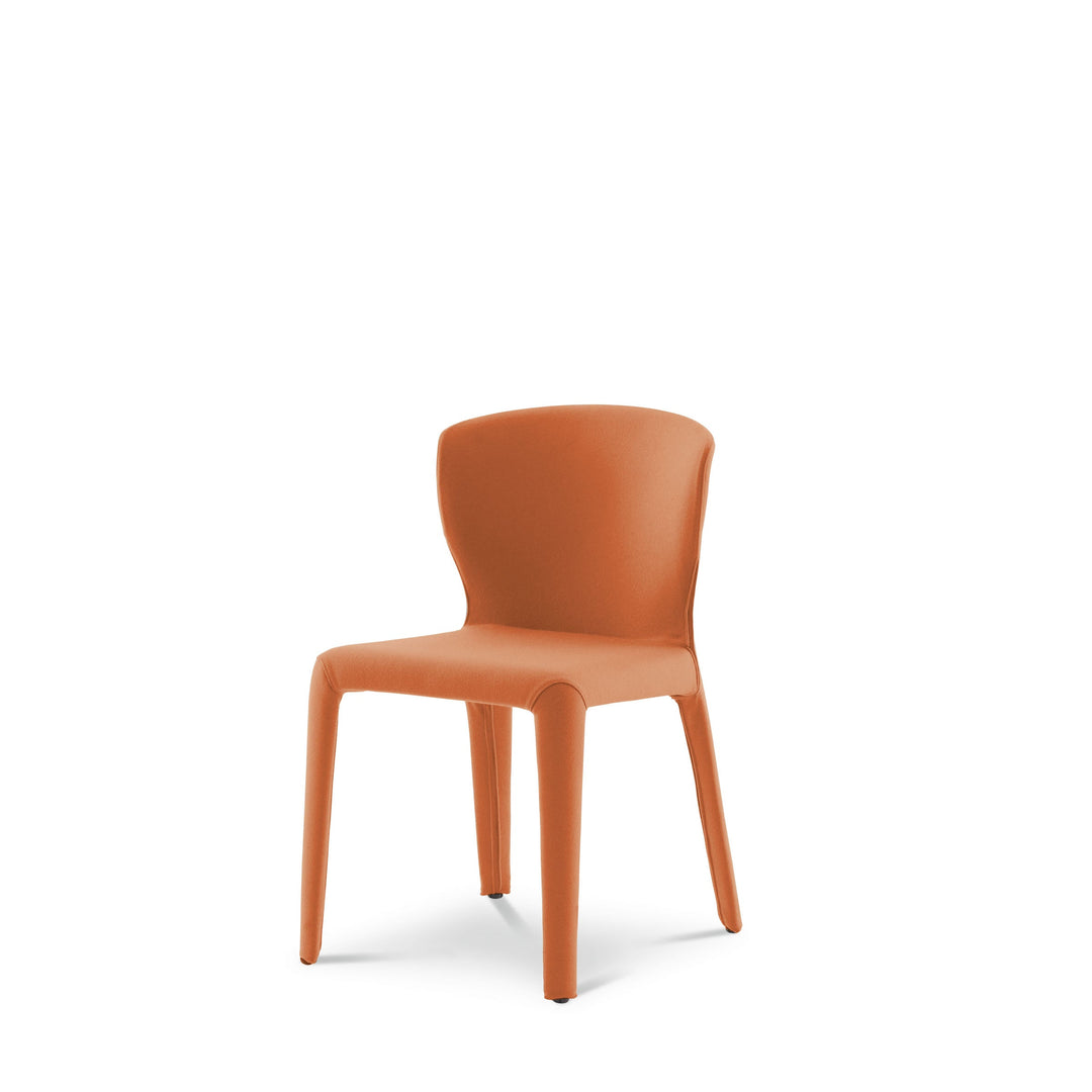 Leather Chair HOLA 369, designed by Hannes Wettstein for Cassina 06