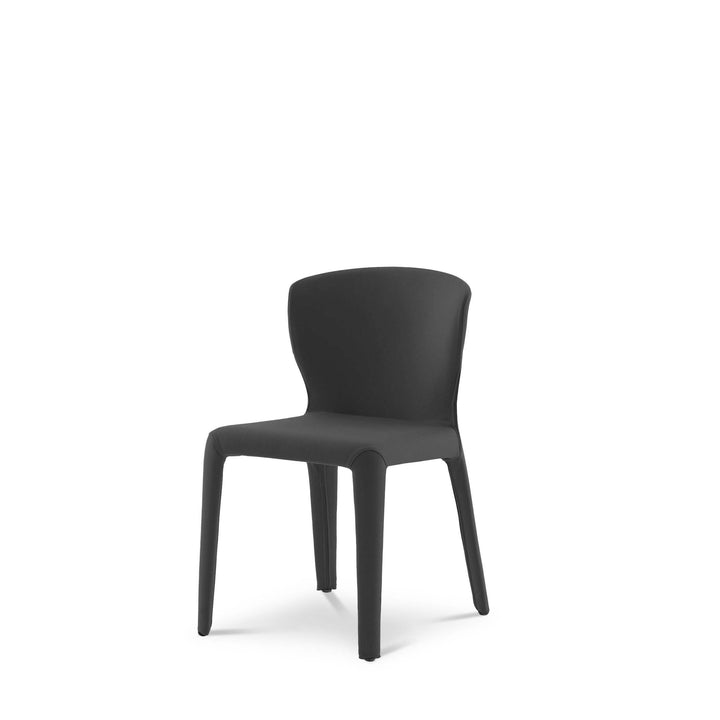 Leather Chair HOLA 369, designed by Hannes Wettstein for Cassina 04