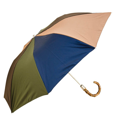 Folding Umbrella WINTER RAINBOW with Bamboo Handle 07