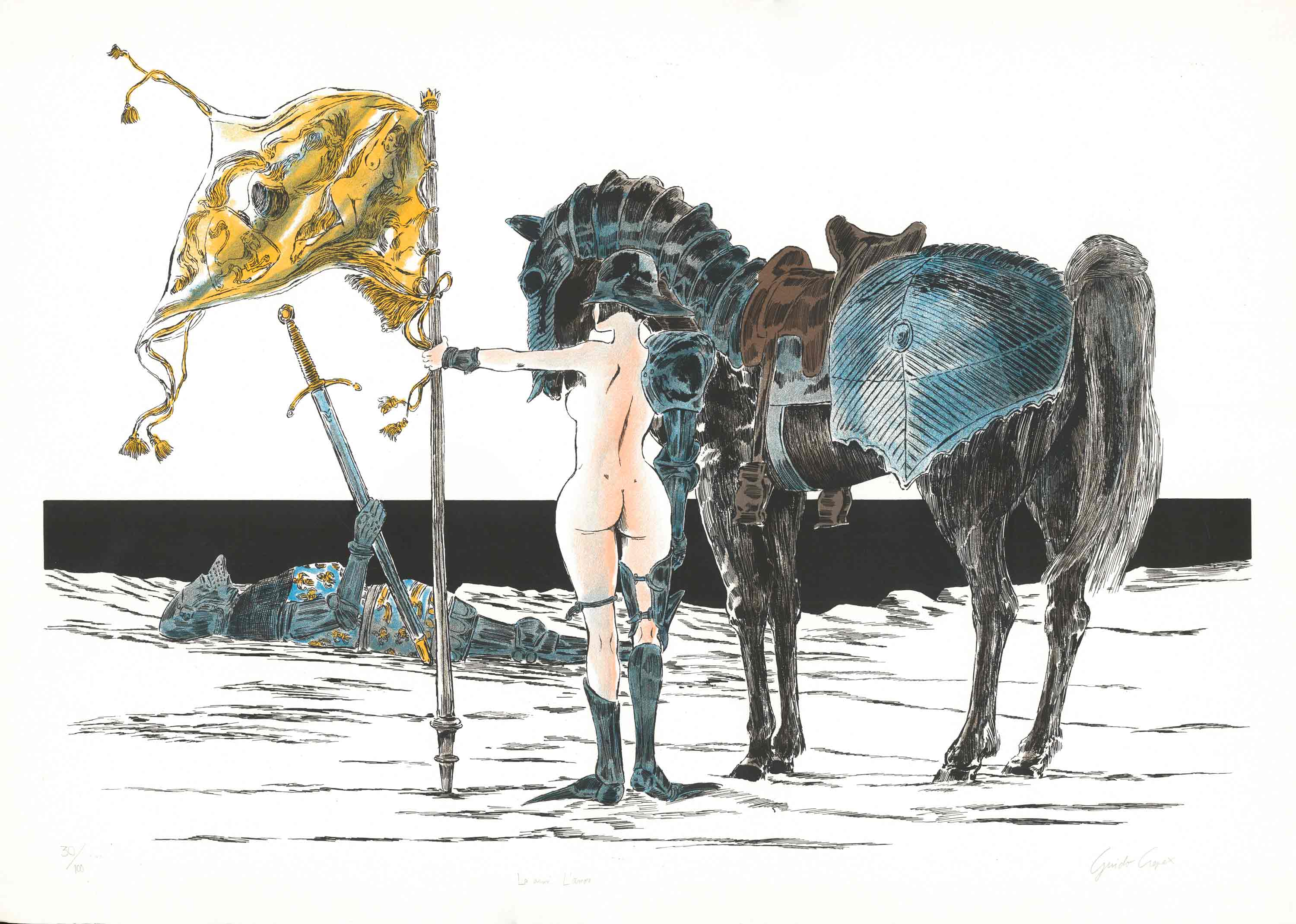 Guido Crepax Collection | Iconic Prints & Signed Lithographs