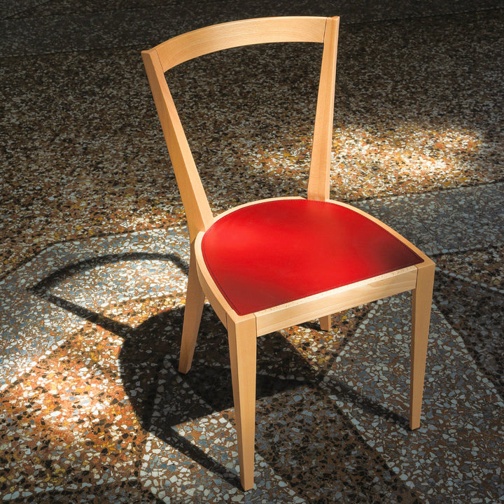 Beech Wood Chair PONTI 940 by Gio Ponti for BBB Italia 03