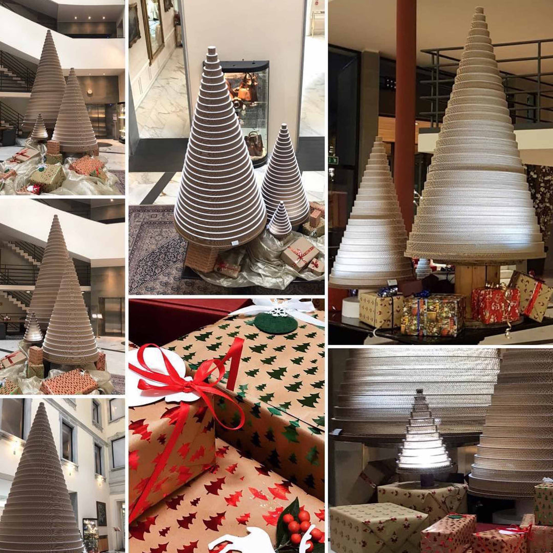 Sustainable 3D Cardboard Christmas Tree 200 019