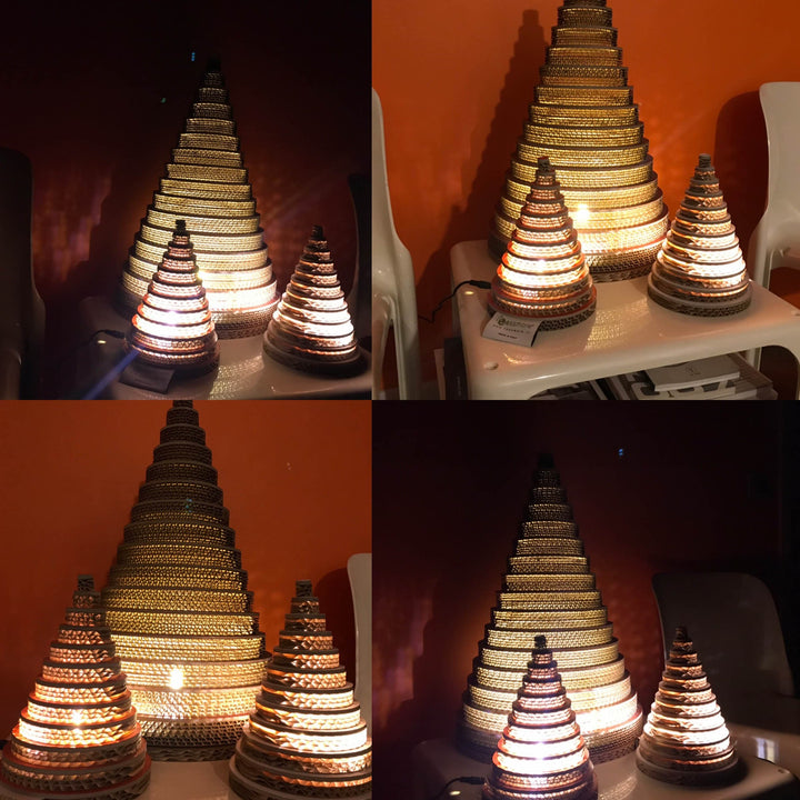 Sustainable 3D Cardboard Christmas Tree 38 07