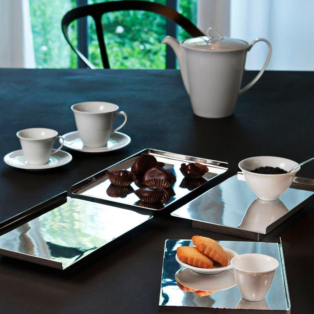 Espresso Cup & Saucer Set of Four THE WHITE SNOW by Antonia Astori for Driade 02