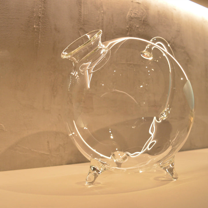 Blown Glass Decanter PIGGY by Aldo Cibic for Paola C 06