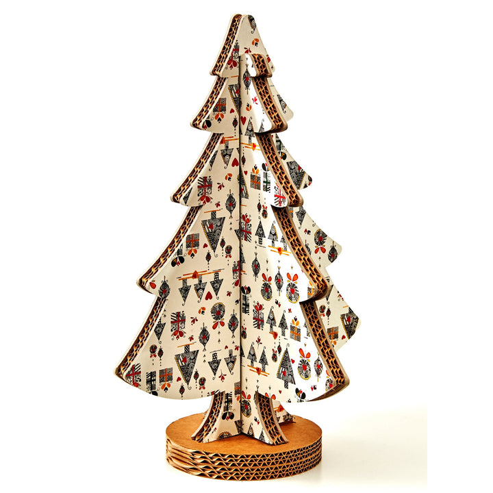 Sustainable 3D Cardboard Christmas Tree XMAS 45 N°10 05
