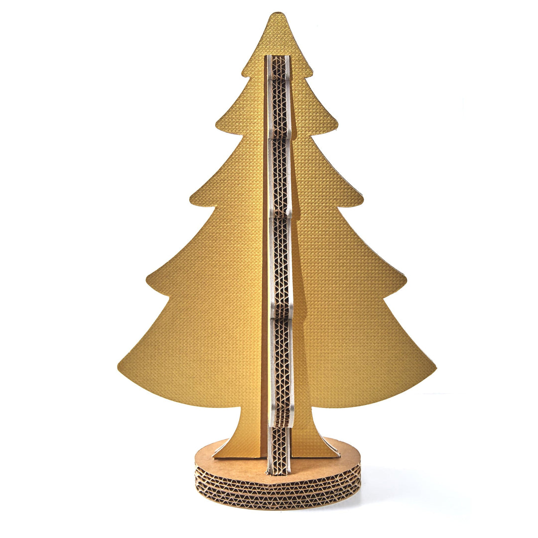Sustainable 3D Colourful Cardboard Christmas Tree XMAS 45 08