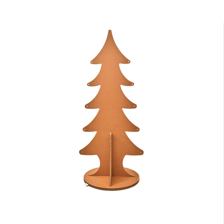 Sustainable One-Sided Cardboard Christmas Tree XMAS 01