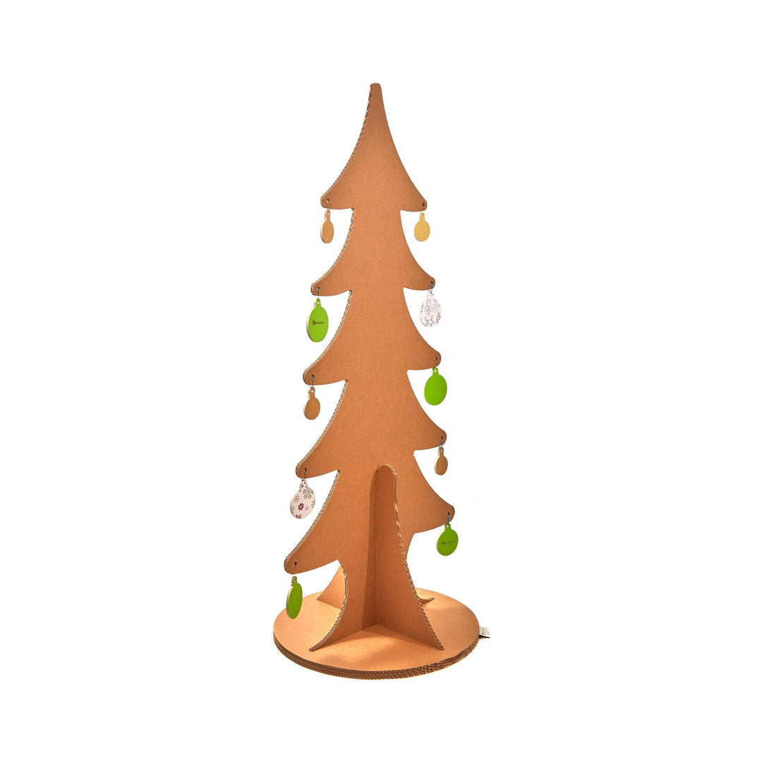 Sustainable One-Sided Cardboard Christmas Tree XMAS 02