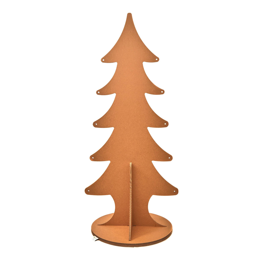 Sustainable One-Sided Cardboard Christmas Tree XMAS 04